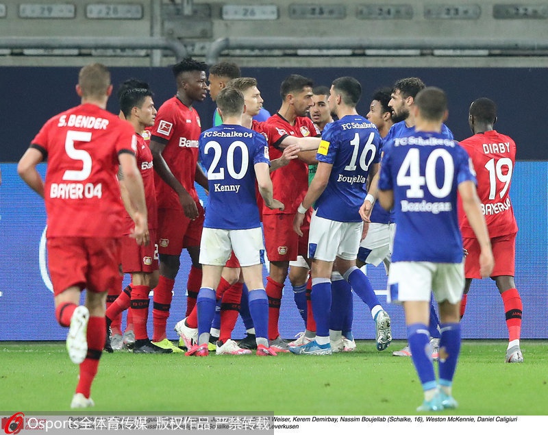 勒沃库森客场大胜沙尔克，暂时稳住榜首位置的简单介绍