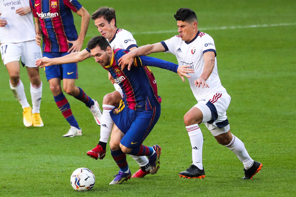 梅西领衔巴萨大胜，科曼：球队状态回归正轨